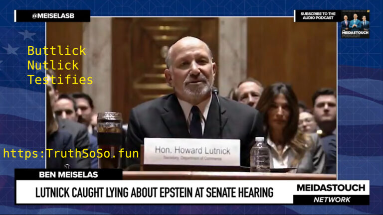 Buttlick Nutlick Testifies